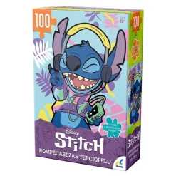 Rompecabezas Stitch Afelpado 100 Piezas
