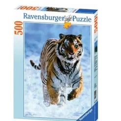 Rompecabezas Tigre en Invierno de 500 piezas