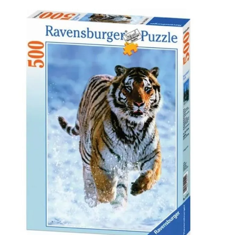 Rompecabezas Tigre en Invierno de 500 piezas