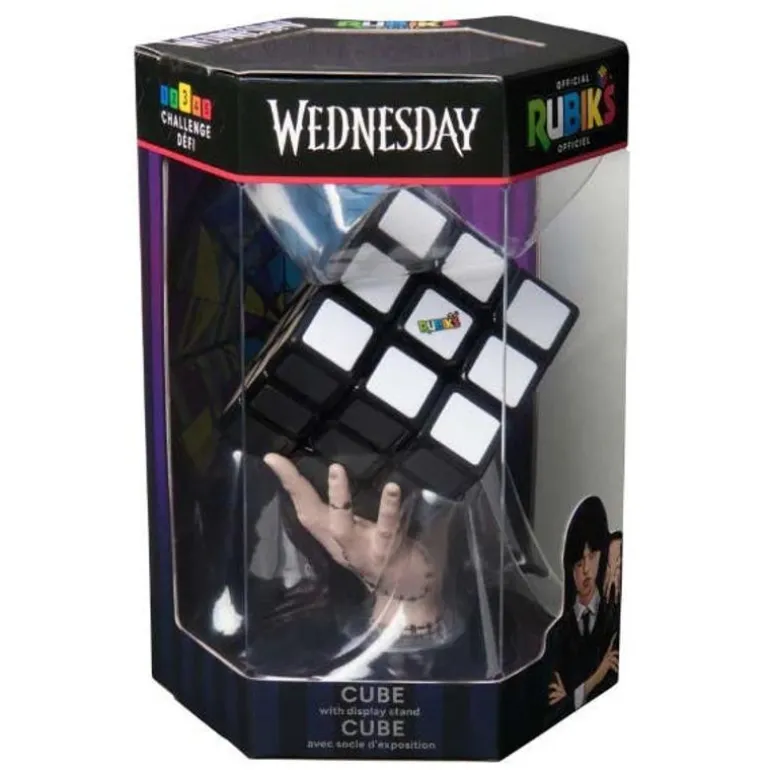 Rubiks Cubo de Merlina con Dedos