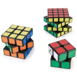 Rubik's Set de Juego 3 Packs: Cubo 3x3, Cubo 2x2 y Cubo 4x4