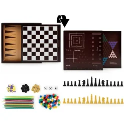 Set de 10 Juegos de Mesa de Lujo