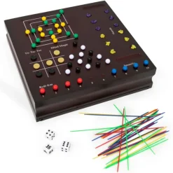 Set de 10 Juegos de Mesa de Lujo