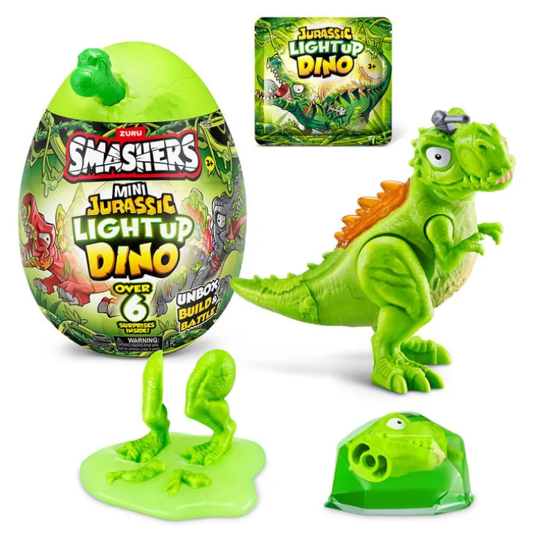 Smashers Mini Jurassic Light Up Dino Egg