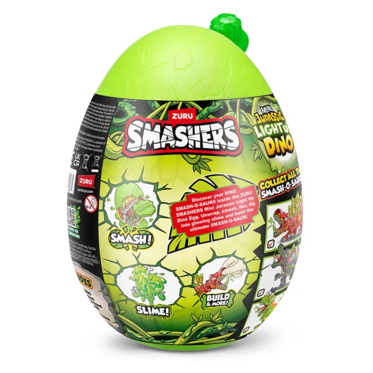 Smashers Mini Jurassic Light Up Dino Egg