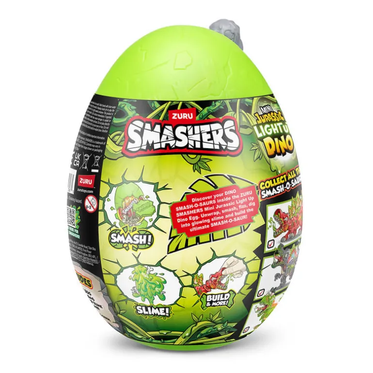 Smashers Mini Jurassic Light Up Dino Egg