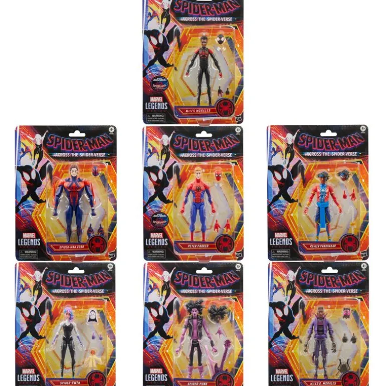 Spiderman Across The Spiderverse Miles Morales F9171, Marvel Legends