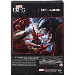 Spiderman Figura de Acción de Carnage, Marvel Legends F9009