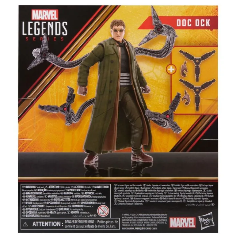 Spiderman Figura de Colección Doc. Ock Marvel Legends F7115