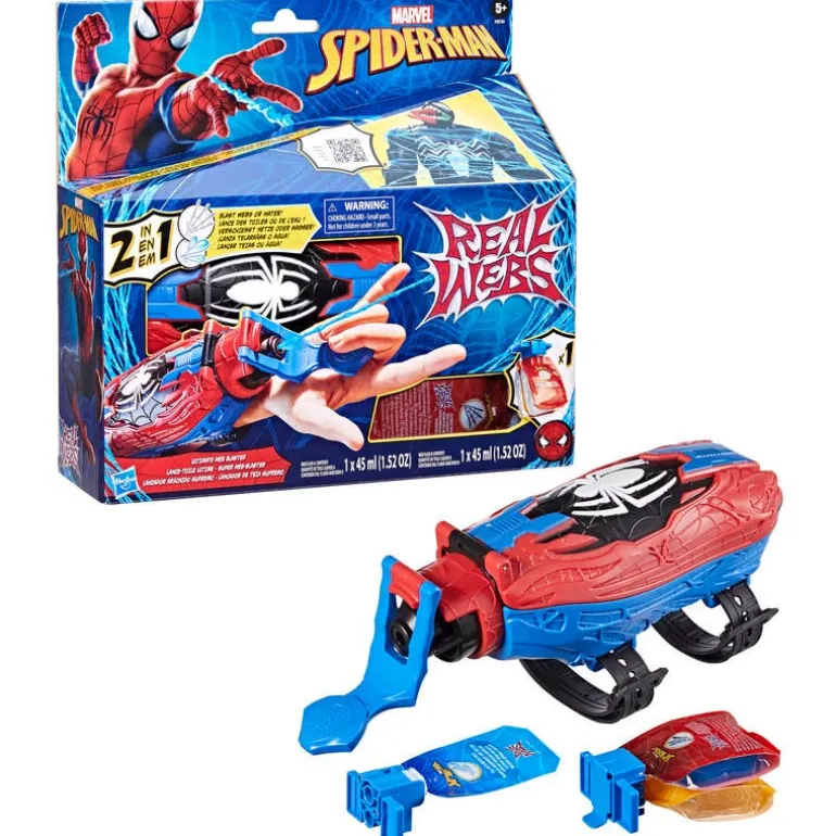 Spiderman Lanza Telarañas para Niños