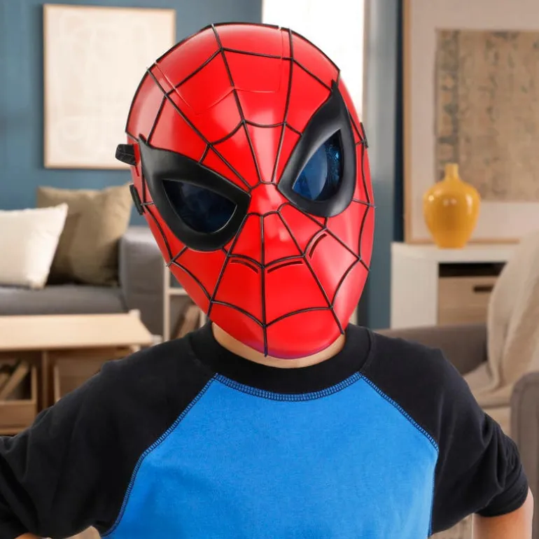 Spiderman Máscara con Iluminación para Niños