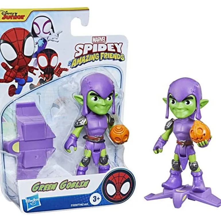 Spiderman Muñeca Duende Verde Spidey y sus Amigos