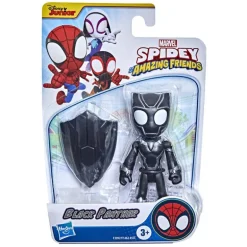 Spiderman Muñeco Black Panther, Spidey y sus Amigos