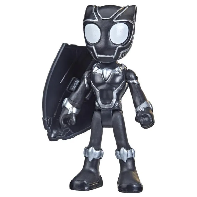 Spiderman Muñeco Black Panther, Spidey y sus Amigos