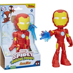 Spiderman Muñeco Iron Man 22.5cms, Spidey y sus Amigos