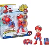 Spiderman Set de Figuras de Trace-E y Spidey con Máscara Desplegable
