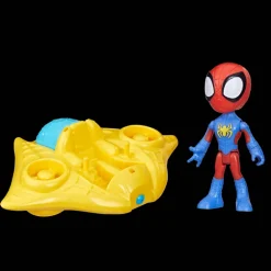 Spiderman Set de Figuras de Spidey con Nave Acuática