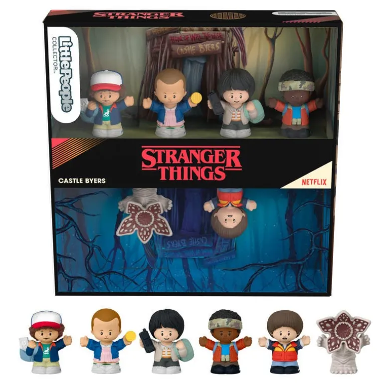 Stranger Things Little People Set con 6 Figuras de Colección