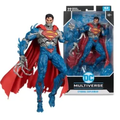 Superman Cyborg Figura de Colección McFarlane 6073003