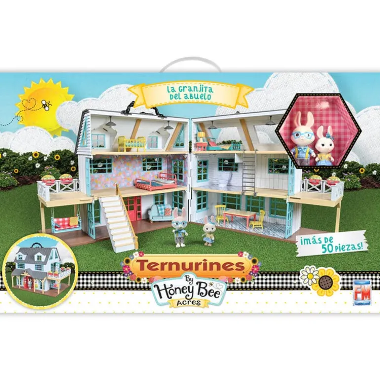 Ternurines Set de Juego Granjita del Abuelo
