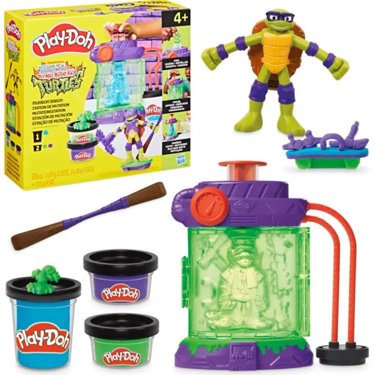 Tortugas Ninja Estación De Mutación De Play-Doh