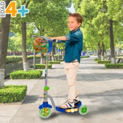 Tortugas Ninja Scooter con Luces