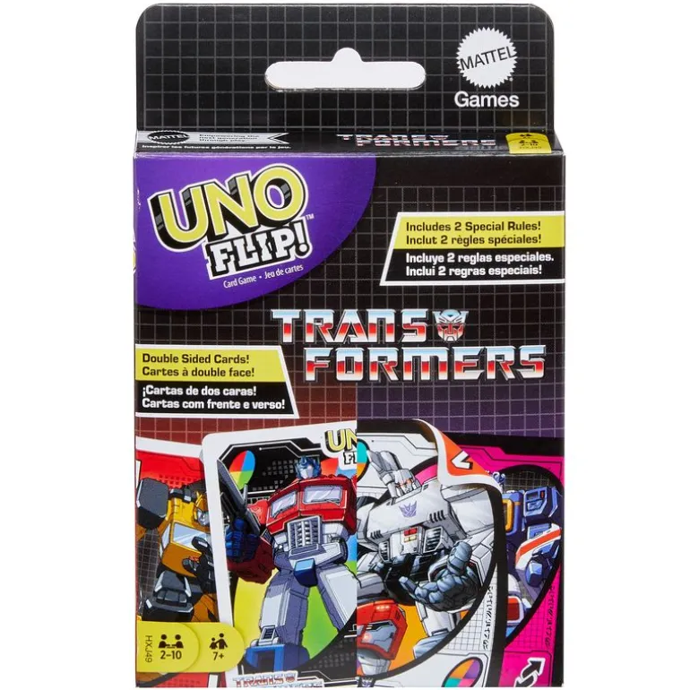Uno Transformers Juego de Mesa
